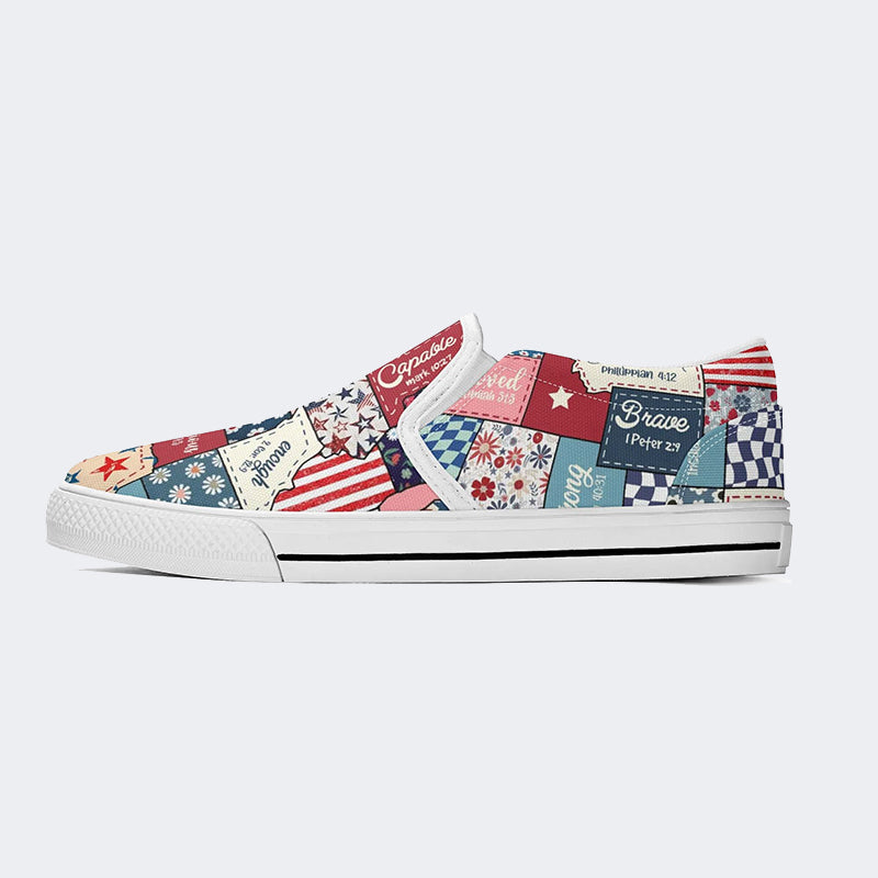 Unisex Art Print - Slip On Shoes