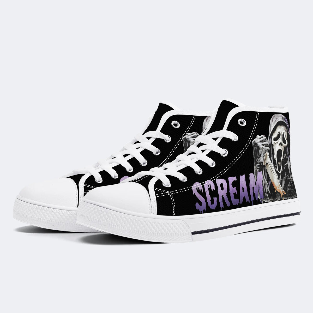 Horror Ghostface - High Top Canvas