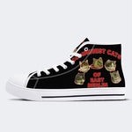 Communist Cats Of East Berlin Unisex - High Top Canvas