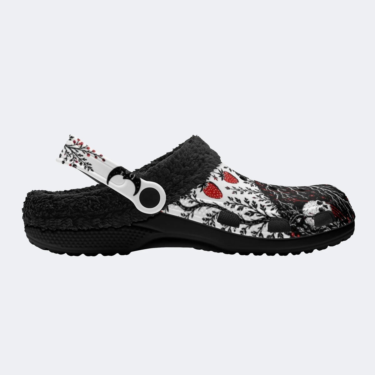 Tree Eye Skull - Fur Lined Slippers/Sandals