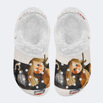 Horror Movie Printed - Fur Lined Slippers