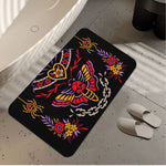 Colorful Death Moth Print - Foot Pad