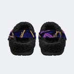 Mystic Evil Eye - Fur Lined Slippers/Sandals