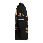 Flame Skull Metal Art - Men's All Over Printing Rugby Jersey