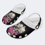 Unisex Salems Lot Print - Fur Lined Slippers/Sandals