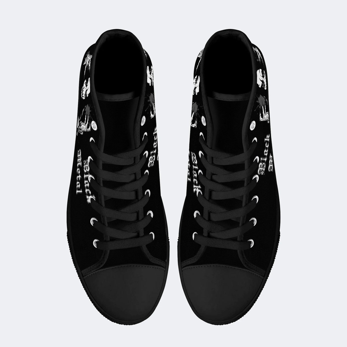 Black Metal - High Top Canvas