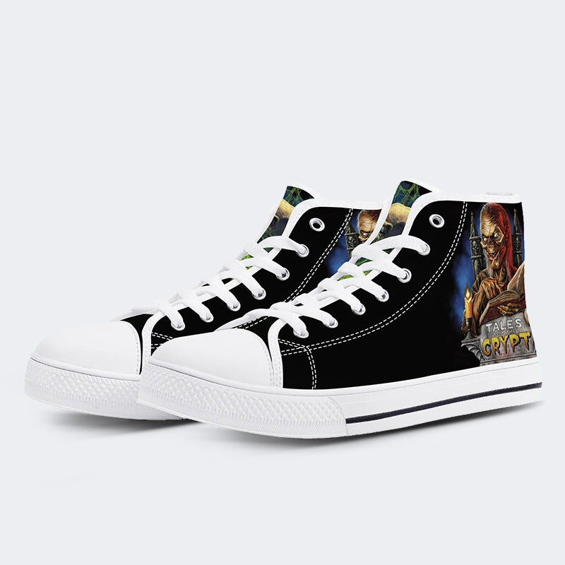 Unisex Horrorfilm-Druck - High Top Canvas