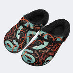 Green Snake Legend - Fur Lined Slippers/Sandals