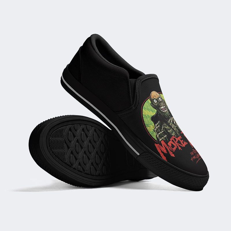 Unisex Horror Print - Slip On Shoes