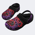 Dark Garden Trap - Fur Lined Slippers/Sandals