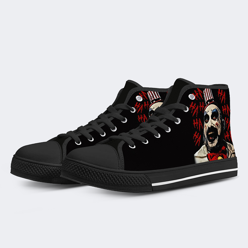 Horror-Druck - High Top Canvas