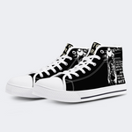 Unisex Tattoos Druck - High Top Canvas