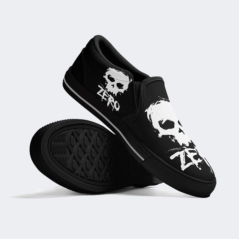 Zero Skull Art - Slip On Shoes