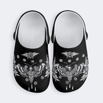 Surreal Death Moth - Kid's Slippers/Sandals