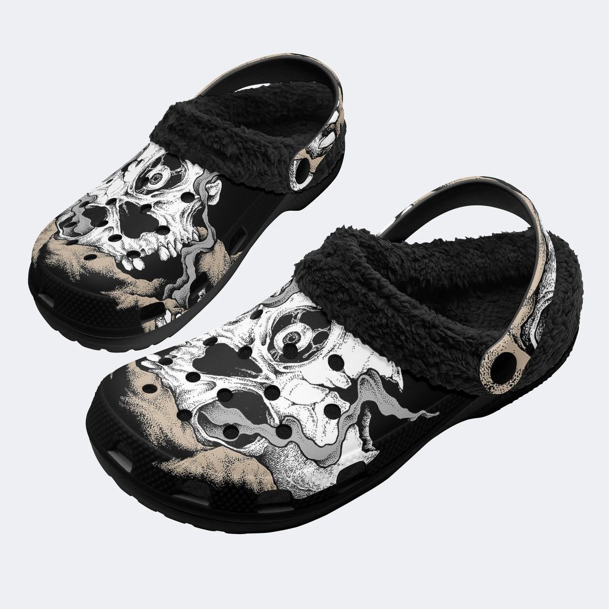 Skullstorm - Fur Lined Slippers/Sandals