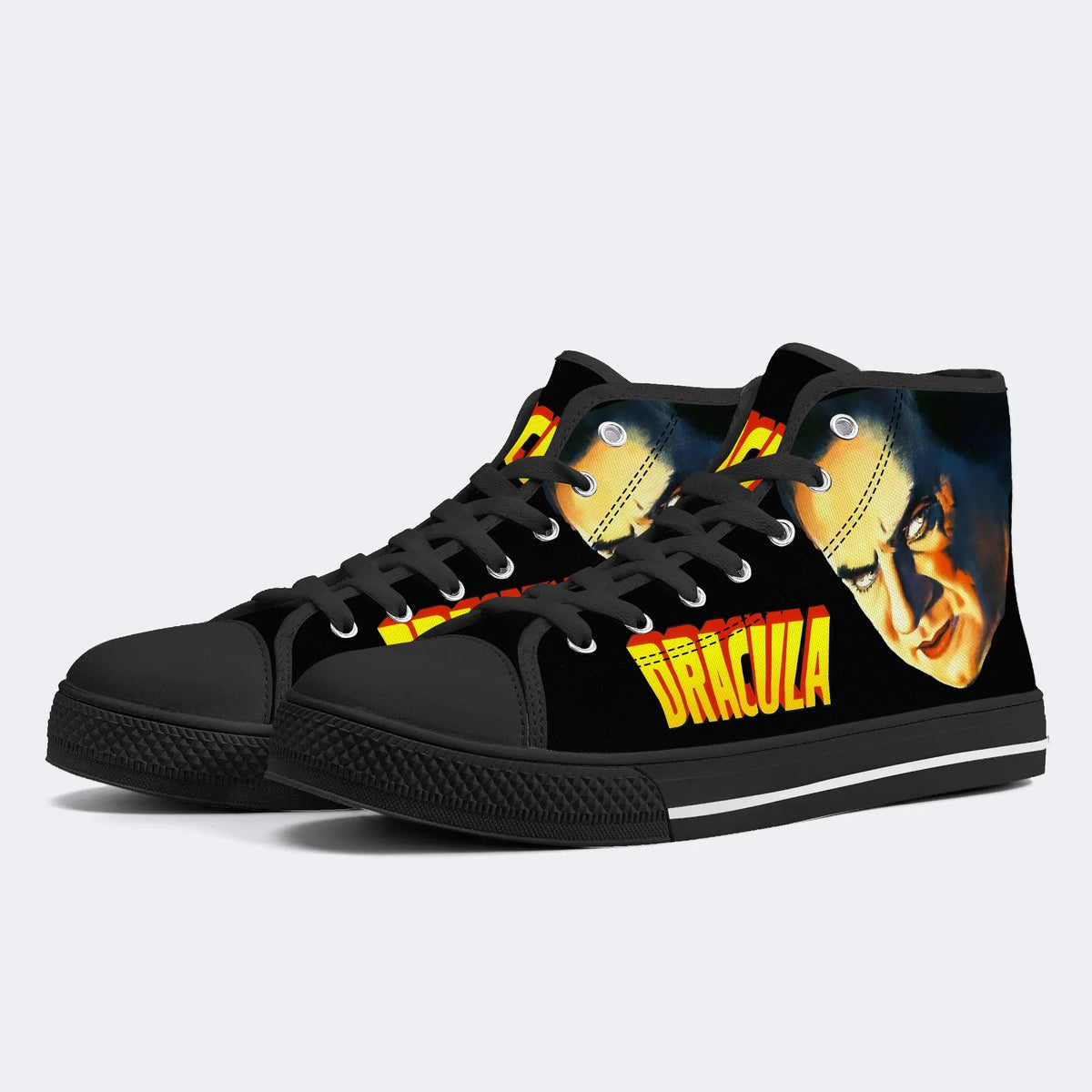 Horror Printed - High Top Canvas