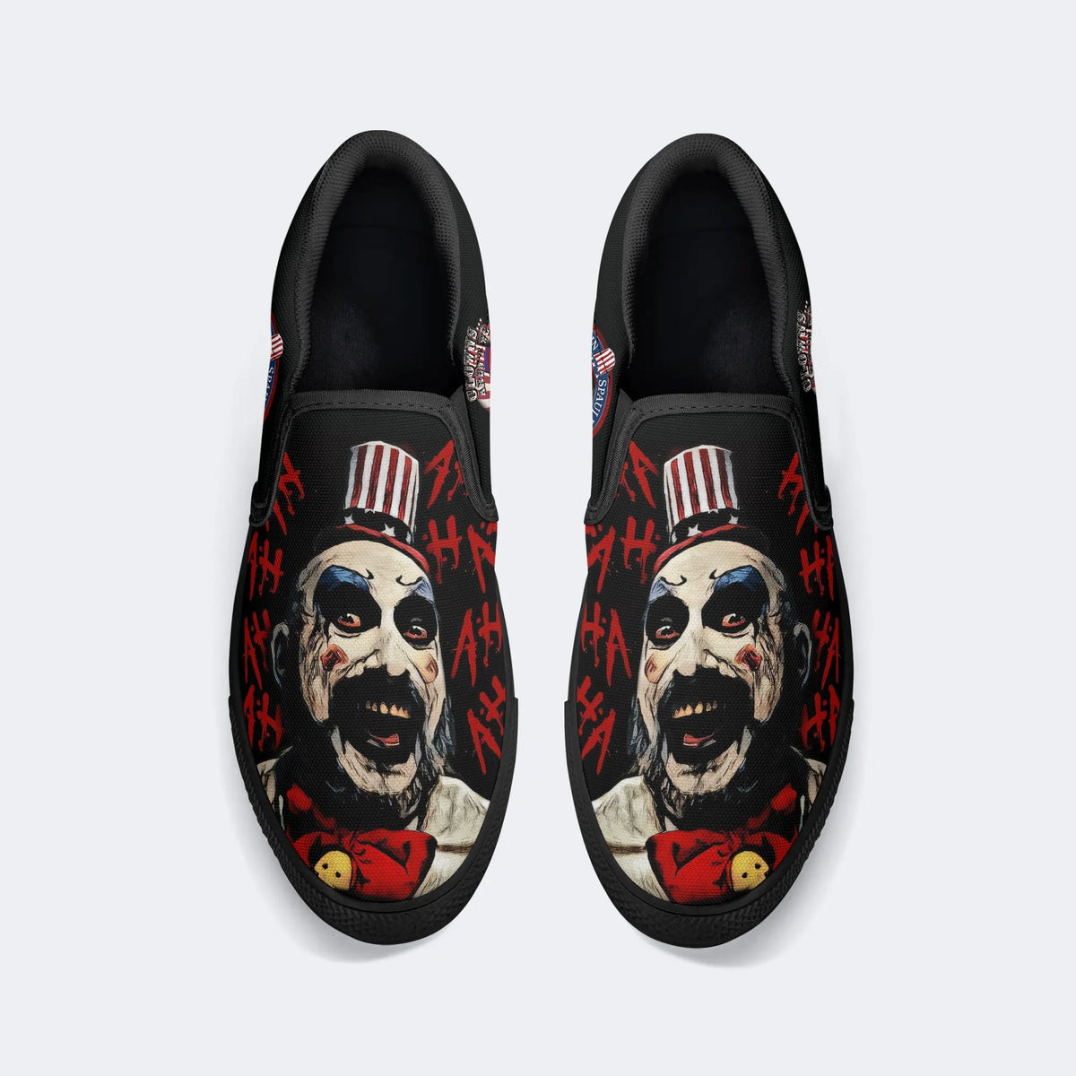 Horror Print - Slip On Shoes