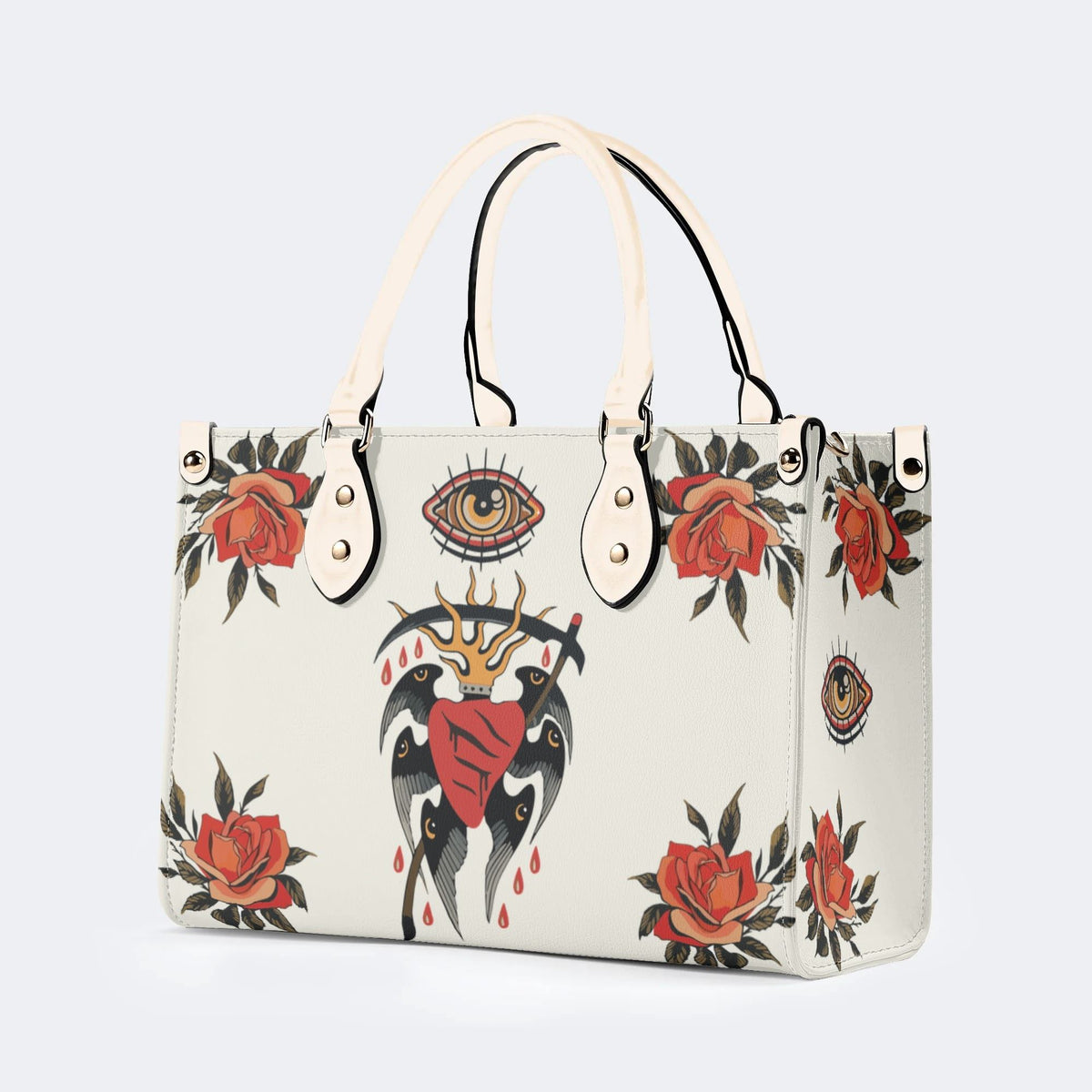 Eyes & Heart - Leather Handbag