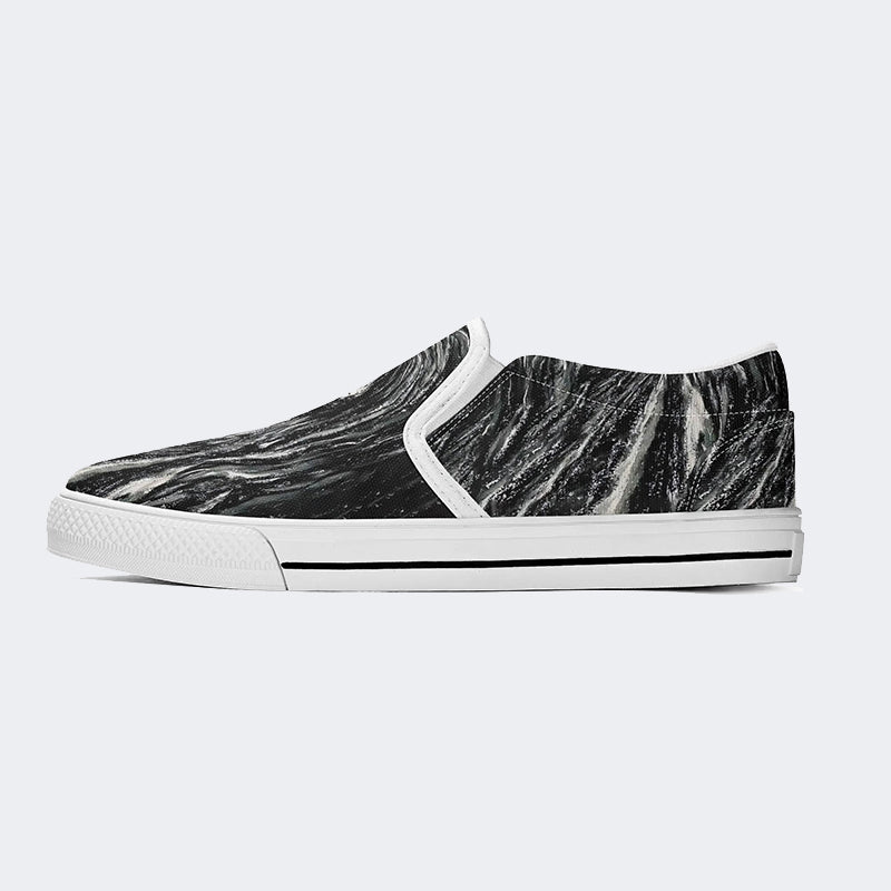 Unisex Horror Print - Slip On Shoes