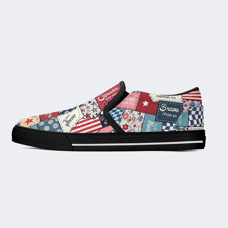 Unisex Art Print - Slip On Shoes