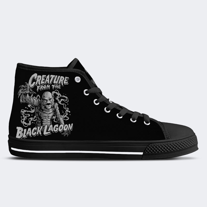 Unisex Horror Creature - High Top Canvas