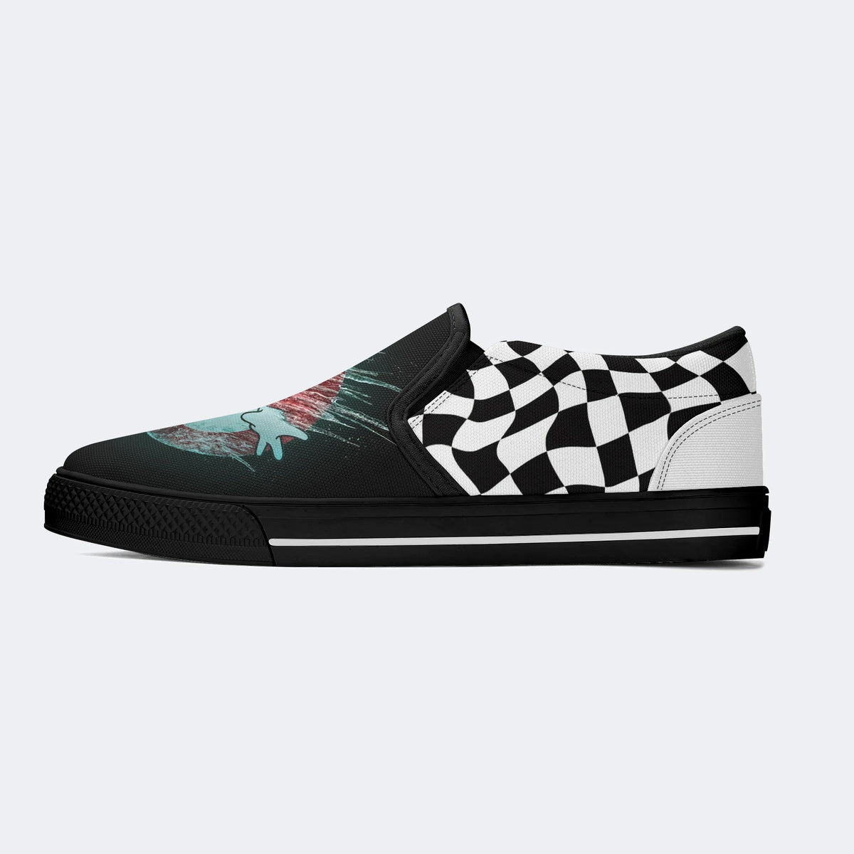 Ghost Print - Slip On Shoes