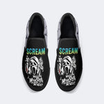 Horror Ghostface Print - Slip On Shoes