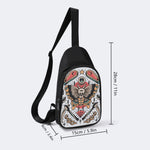 Vintage Death Moth Art Print - Chest Bag