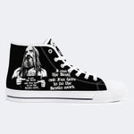 Tutti F*ckin Frutti Graphic Unisex Classic Print - High Top Canvas