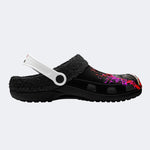 Horror Ghostface Print - Fur Lined Slippers