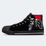 Horror Totenkopf Druck - High Top Canvas