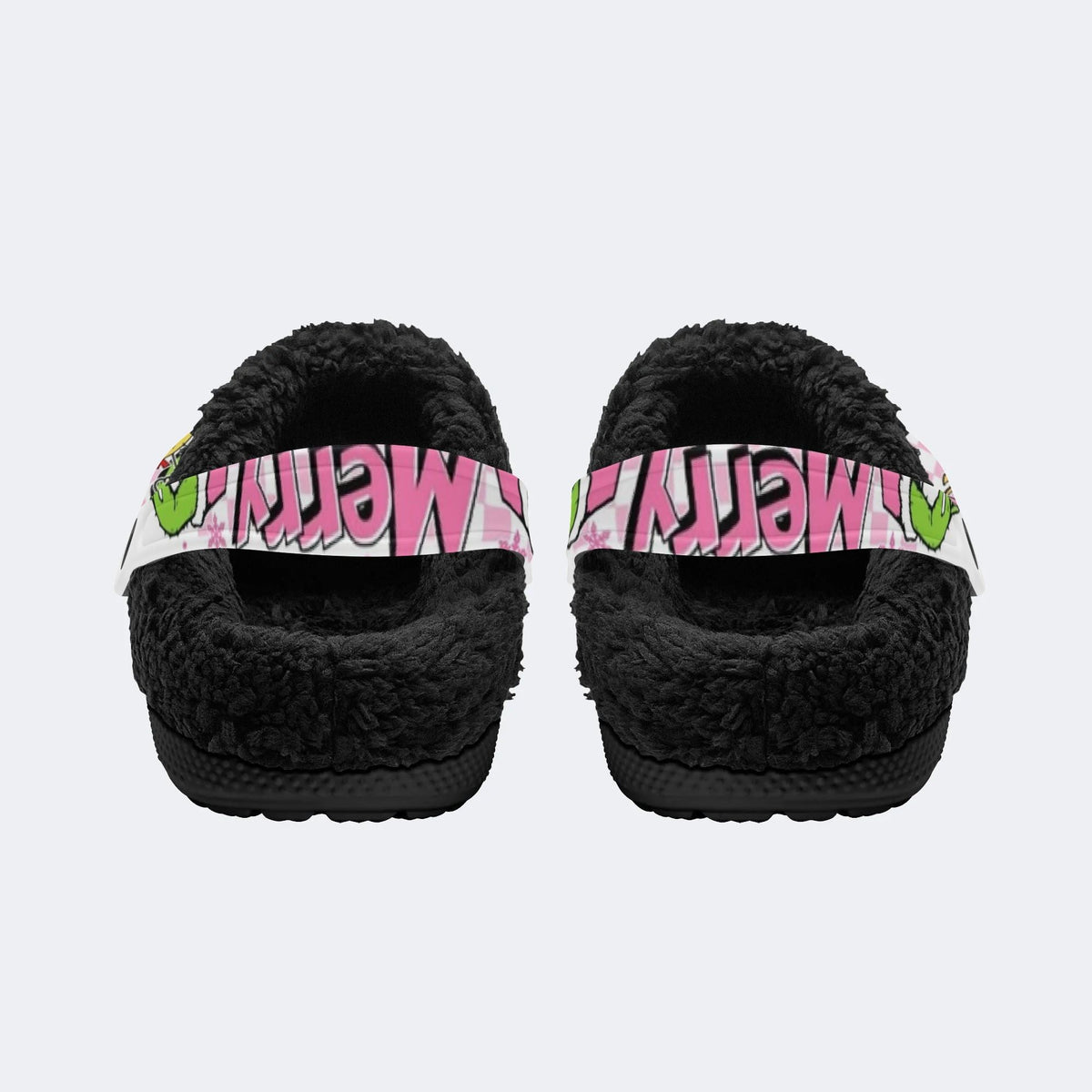 Grinch Cindy - Fur Lined Slippers/Sandals