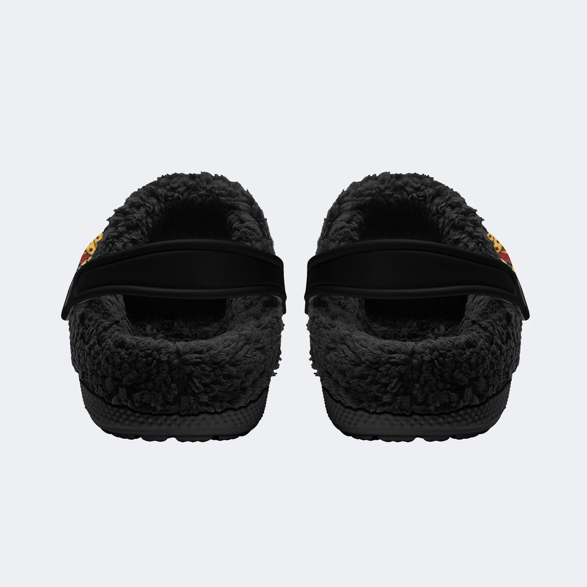 Gothmas Jack Skull - Fur Lined Slippers/Sandals
