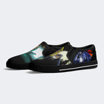 Horror Movie Vintage Graphic Print - Slip On Shoes