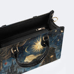Star Moon Castle Figure Print Handbag Factory Direct Sales