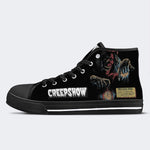 Horror Movie Vintage Graphic - High Top Canvas