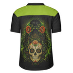 Sugar Skull Marigold Lady - Men's All Over Printing Rugby Jersey