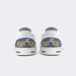 Funny Skull Art Illustration Print - Slip On Shoes