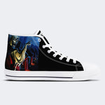 Horror Movie Vintage Graphic - High Top Canvas