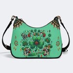 Happy St. Patrick's Day - Leather Crossbody Bag