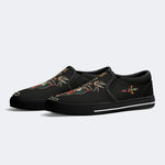 Unisex Tiger Print - Slip On Shoes
