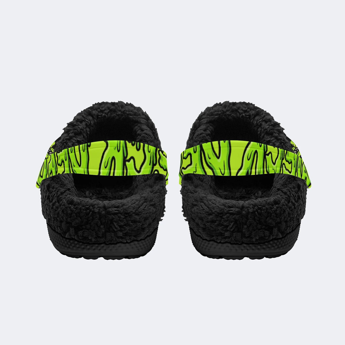 Toxic Trip - Fur Lined Slippers/Sandals
