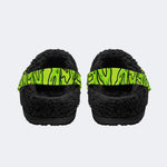 Toxic Trip - Fur Lined Slippers/Sandals