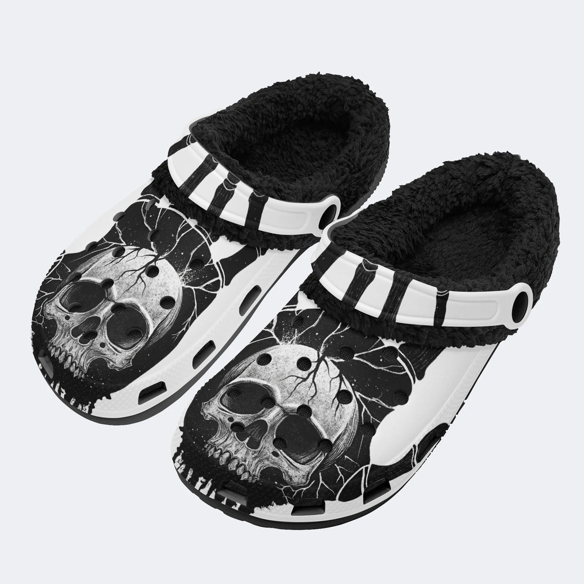 Eternal Remains - Fur Lined Slippers/Sandals