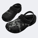 Phantom Skeleton - Fur Lined Slippers/Sandals