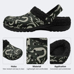 Celestial Snake - Fur Lined Slippers/Sandals
