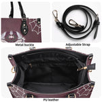 Trivia Moth Print - Leather Handbag