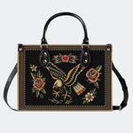 Eagle Spreads Wings - Leather Handbag
