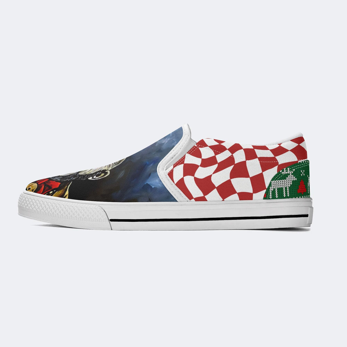 Unisex Horror Print - Slip On Shoes