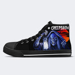 Horror Movie Vintage Graphic Print - High Top Canvas